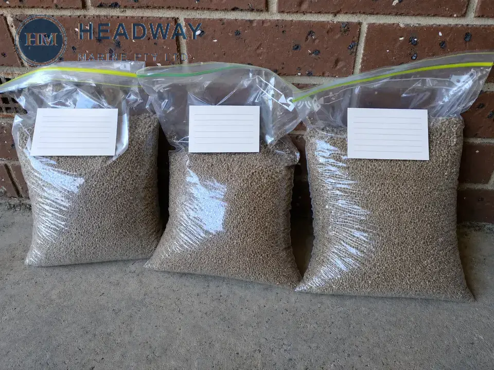 Sealed representative fertiliser samples